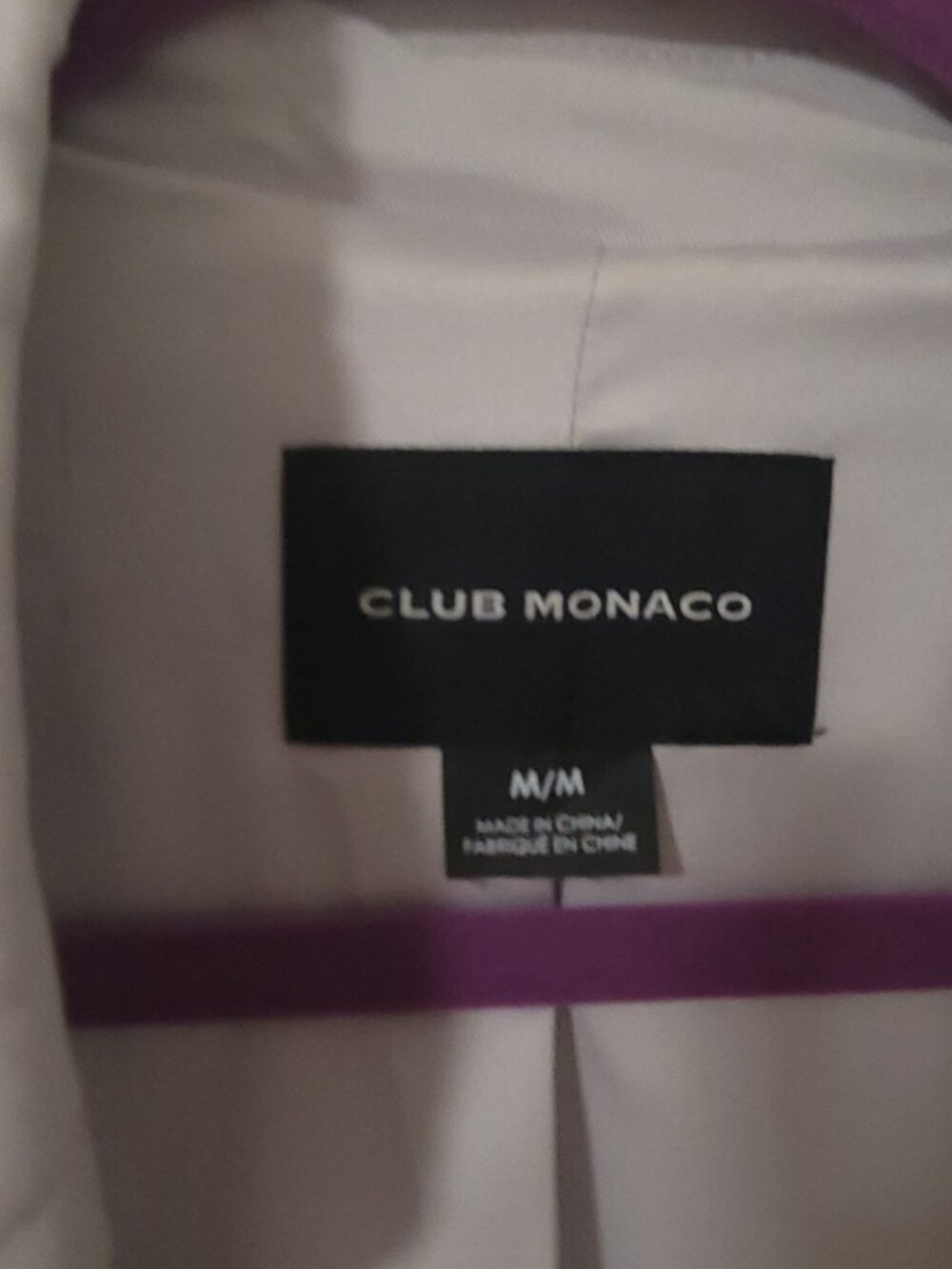 Club Monaco Lyocell Draped Trench Coat - Light Grey - Size L - Soft Touch - Picture 4 of 5